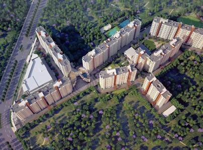 Sattva Park Cubix Aerial View