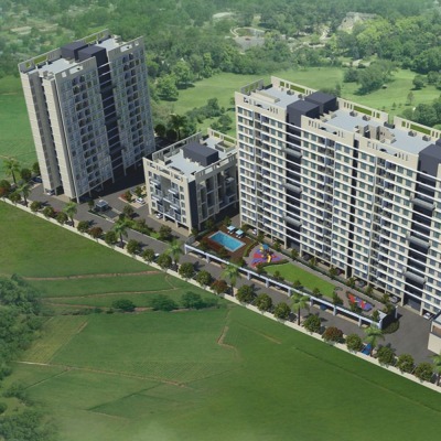Samraat Gokuldham Aerial View