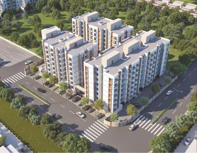 Samruddhi Skyrise 1 Aerial View