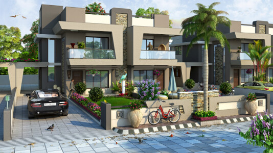 Sangani Shyam Greens Artistic Elevation