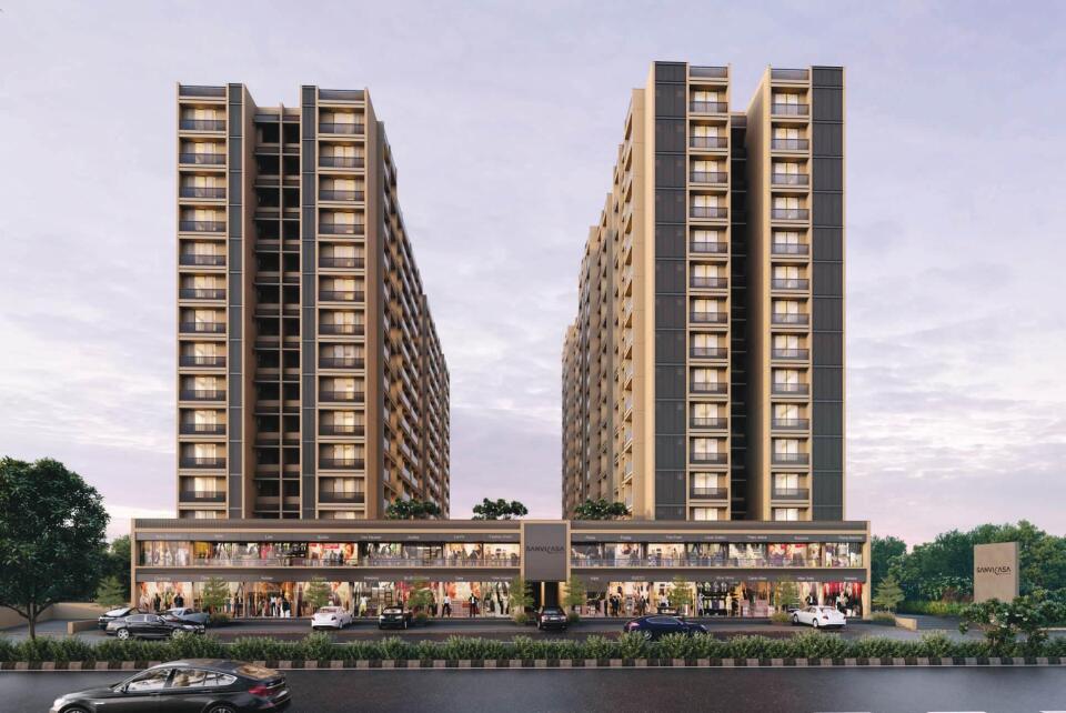 Sanvicasa Saharsh South Bopal, Ahmedabad | Price List & Brochure, Floor ...