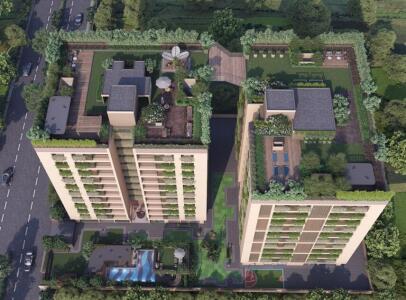 Saral Ombre Aerial View