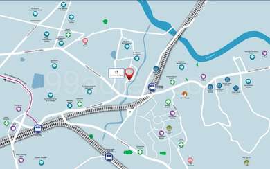 Happy Home and Mehta Group Corner Stone Map - Kalyan West, Mumbai ...