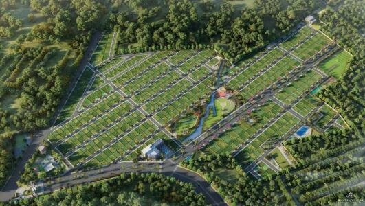 Sattva Green Groves Aerial View