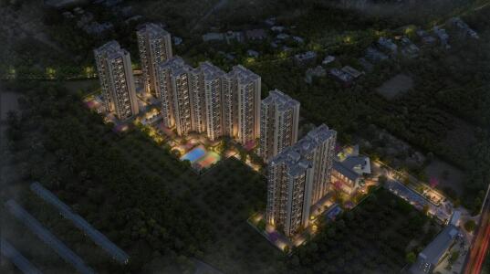 Sattva Lumina Aerial View