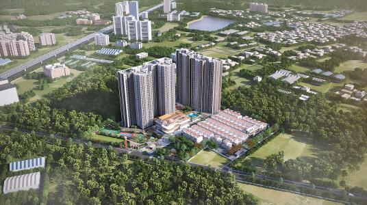 Sattva Songbird Aerial View