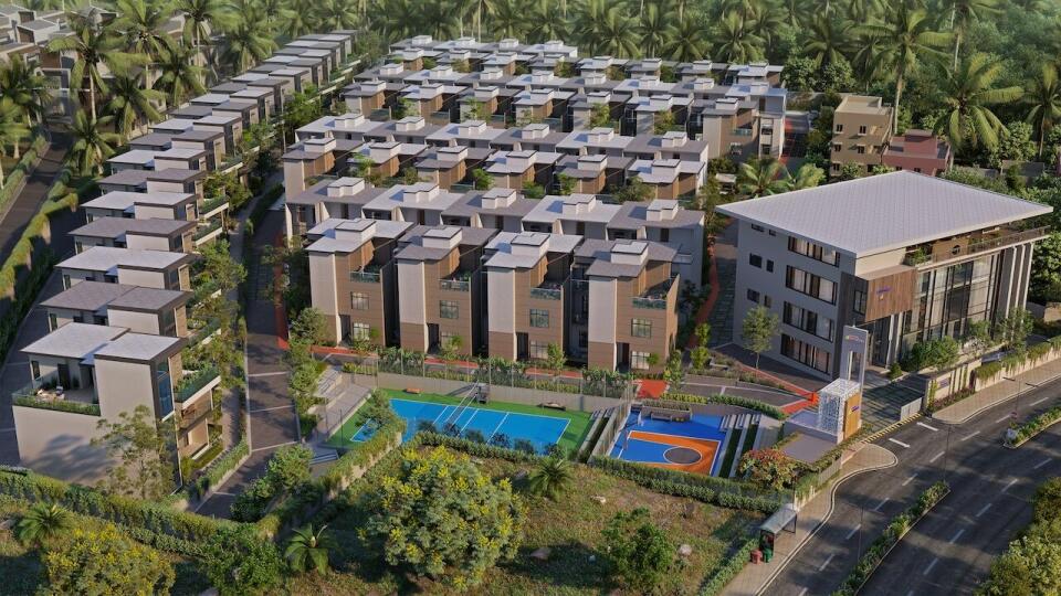 3 BHK Apartments in Kanakapura Road, Bangalore project elevation