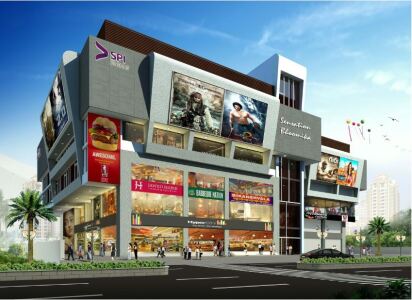 Sensation Fortune Bhoomika Mall and multiplex Elevation