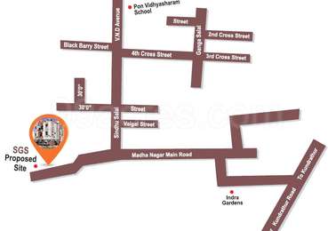SGS Construction SGS Silver Blooms Map - Madanandapuram, Chennai ...