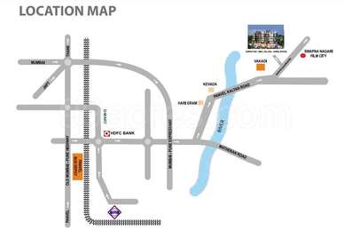 Shanti Developers Thane Shanti Harmony Map - New Panvel, Navi Mumbai 