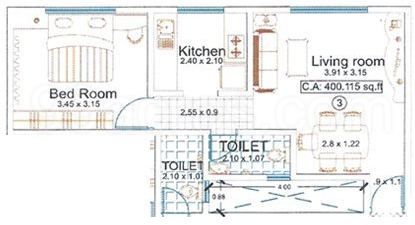 Shining Sun Constructions Shining Sun Gulmohar Terrace Floor Plan