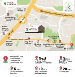 Shirdi Shelters Shirdi Whitefield Khanika Map - Chitlapakkam, Chennai ...