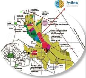 Shrachi Synthesis Business Park Map - New Town, Kolkata Location Map