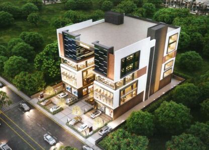 Shree Sankalp Icon Aerial View