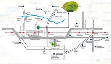 Shree Mahalaxmi Group Shree Mahalaxmi Greenglory Map - Vadgaon Maval ...