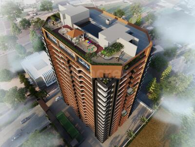 Roongta Rosewood Aerial View