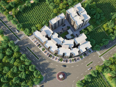 Shreeji Shivaay Onyx Aerial View