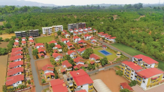 Shrikrishna Nand Nagari Aerial View