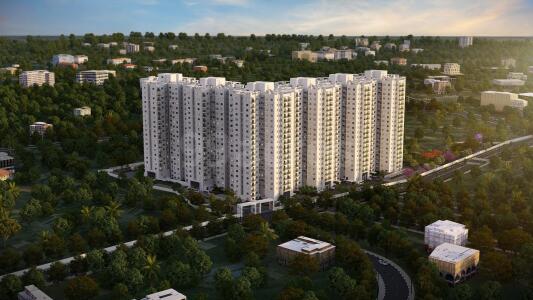 Shriram 122 West Aerial View