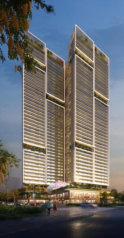 Signature Global Twin Tower DXP Elevation