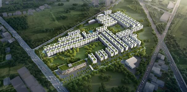Signature Global City 93 Aerial View