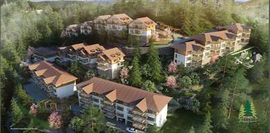 Silverglades Hill Homes Artistic Aerial View