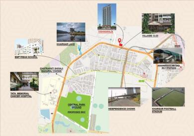 Siya Lifespaces LLP Siya Vishwaraja Map - Kharghar, Navi Mumbai ...