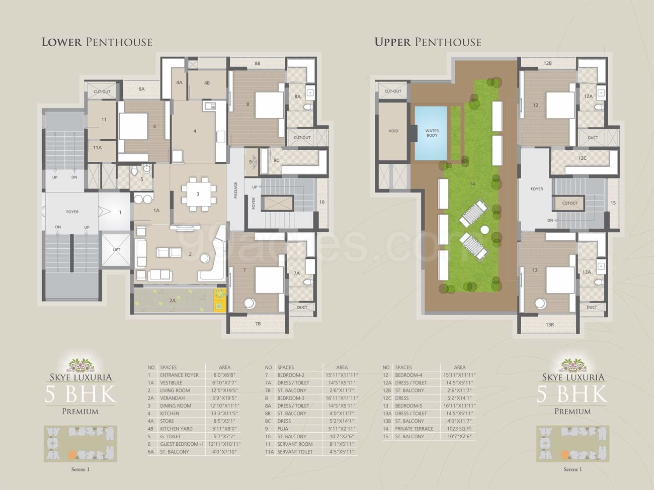 Skye Earth Skye Luxuria Floor Plan Nipania Indore