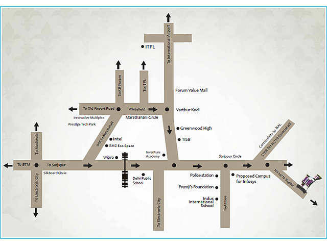 Skylite Construction Skylite Vesta Map - Sarjapur, Bangalore East 