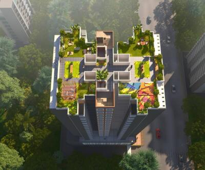 Skytech Neelkanth Avenue Aerial View