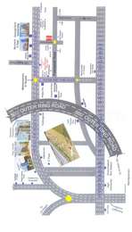 SLS United Estates SLS NRIs Diamond City Map - Pulimamidi, Hyderabad