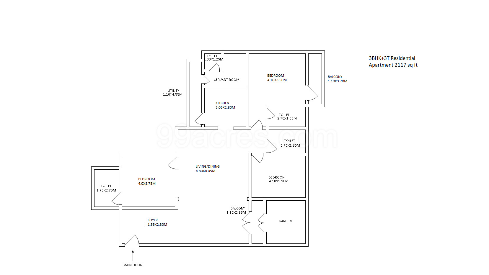 Sobha Developers Sobha Jasmine Floor Plan Sarjapur Road