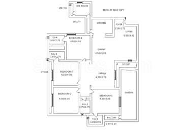 Sobha Developers Sobha Jasmine Floor Plan Sarjapur Road