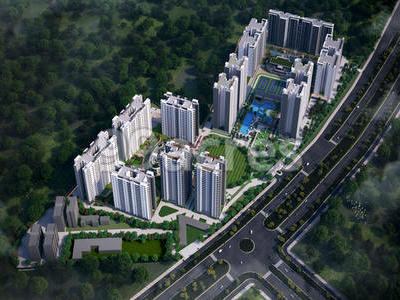 Sobha City Aerial View