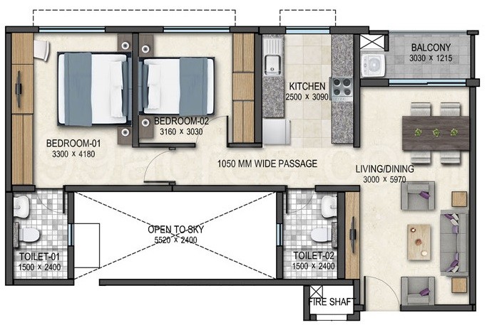 2bhk2t19 Super Area 1012 Sq Ft Apartment 2bhk2t19 Super Area 1012 Sq Ft Apartment
