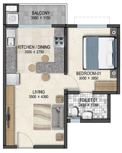 1bhk1t8 Super Area 656 Sq Ft Apartment 1bhk1t8 Super Area 656 Sq Ft Apartment