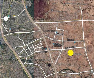 Somya Buildhome Llp Somya Sky Elite Map - Jagatpura, Jaipur Location Map