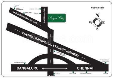 SPD Homes SPD Royal City Map - Sunguvarchatram, Kanchipuram Location Map