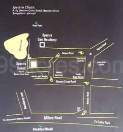 Spectra Builders Spectra Classic Map - Benson Town, Bangalore North ...