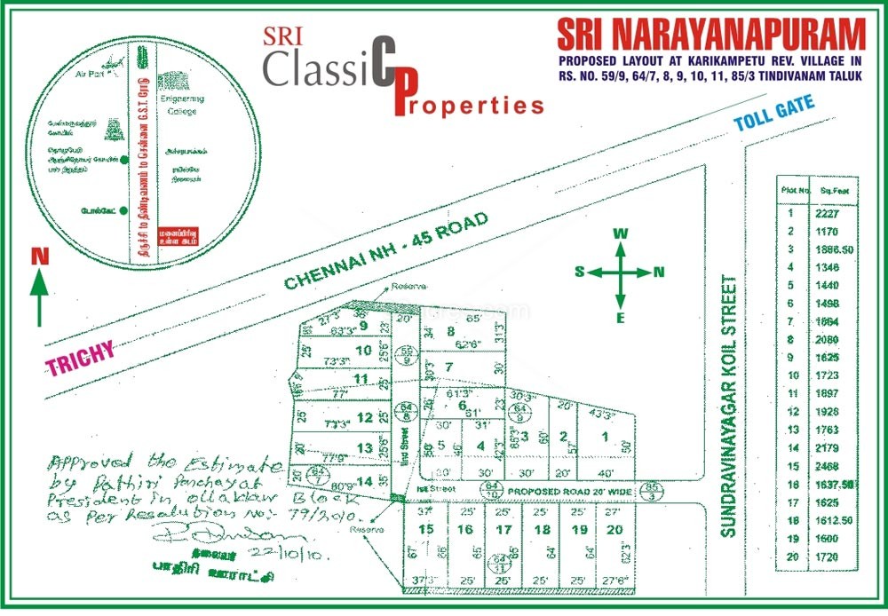Sri Classic Properties Sri Narayanapuram Photos - GST Road, Chennai ...