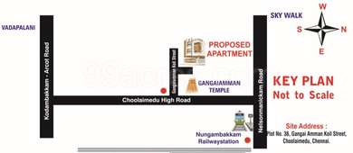 2 BHK Apartment / Flat for sale in Sri Hari Residency Chennai ...