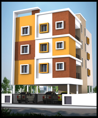 Srinivasa Balamurugan Flats Elevation