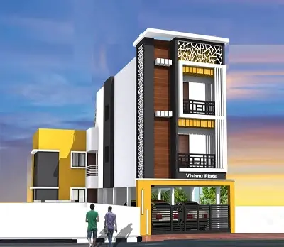 Srinivasa Vishnu Flats Elevation