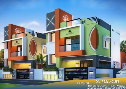 SS Nivas Villas Elevation