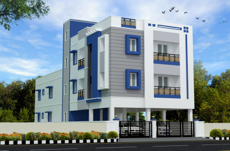 SS Venkateswara Apartment Elevation
