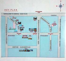 SSM Developers SSM VIP City Map - Vembakkam, Kanchipuram Location Map