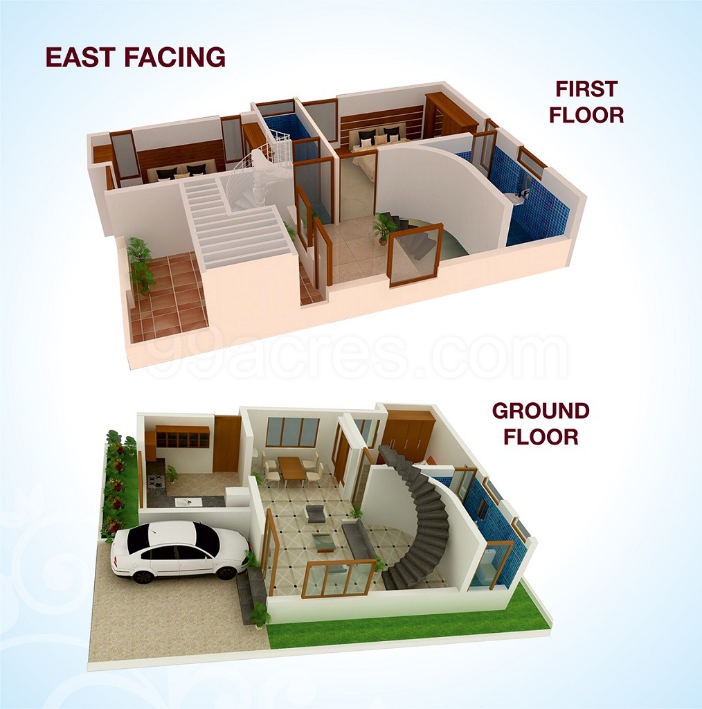 Jeme Star Housing Star Luxor Villaa Floor Plan - Otthakadai, Madurai