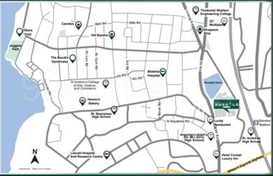 Sayba Group Sayba Emerald Map - Bandra (West), Mumbai South West