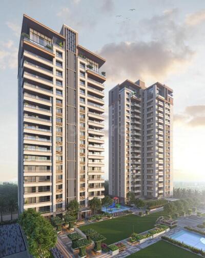 Pramukh Central Park Elevation