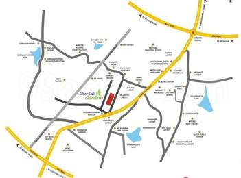 Subhodayaraga Infra Builders Subhodaya Silver Oak Gardens Map ...